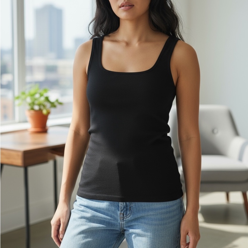 New York & Company Black Tank Top – Size Small